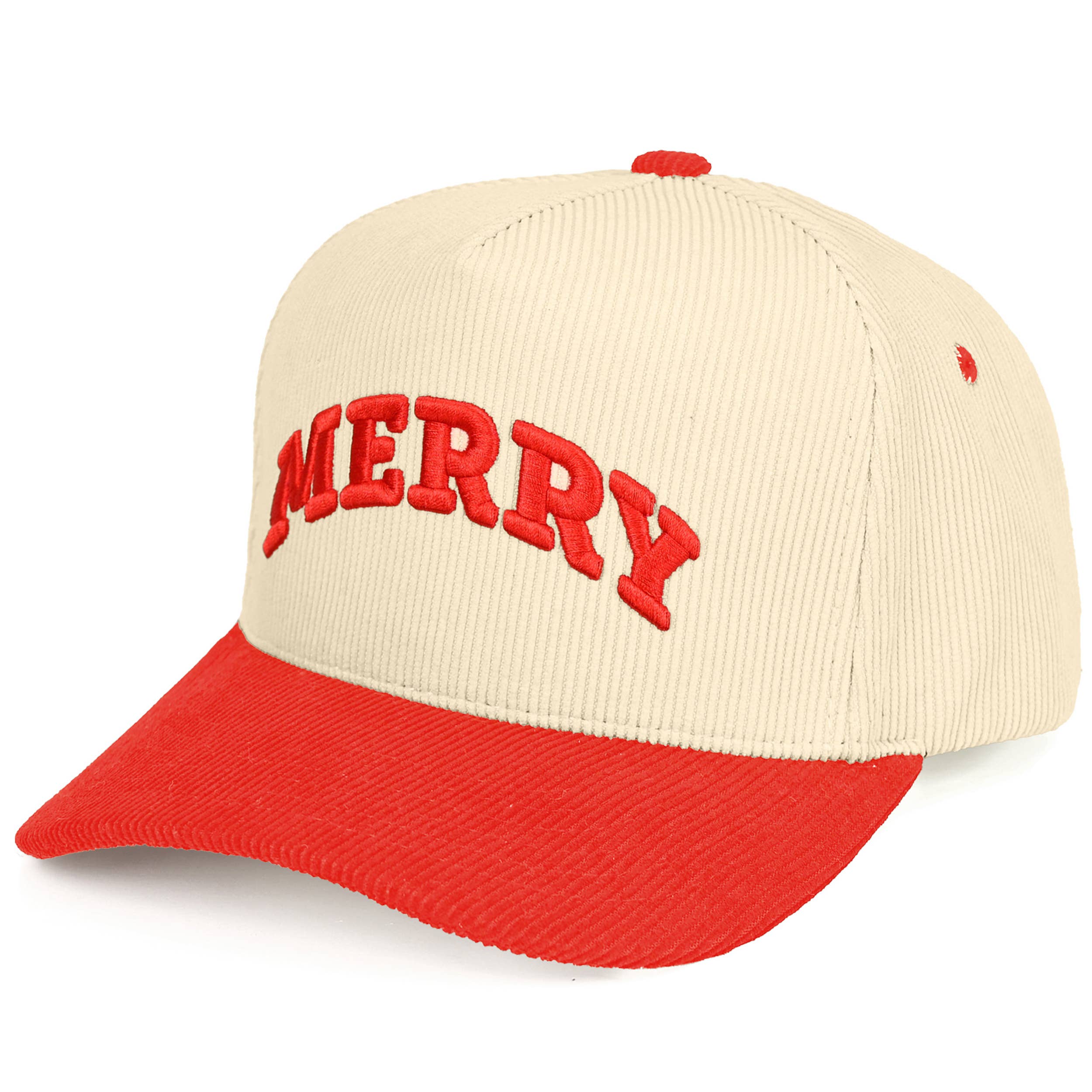 Hana - Wholesale Truckerpet - Dames - C.C MERRY Vetgedrukte Letter Corduroy Trucker Cap9
