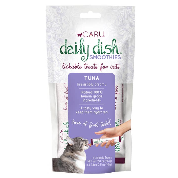 Caru - Wholesale Pet Food - Cat - Caru Daily Dish Smoothie Lickable Treat for Cats - Tuna