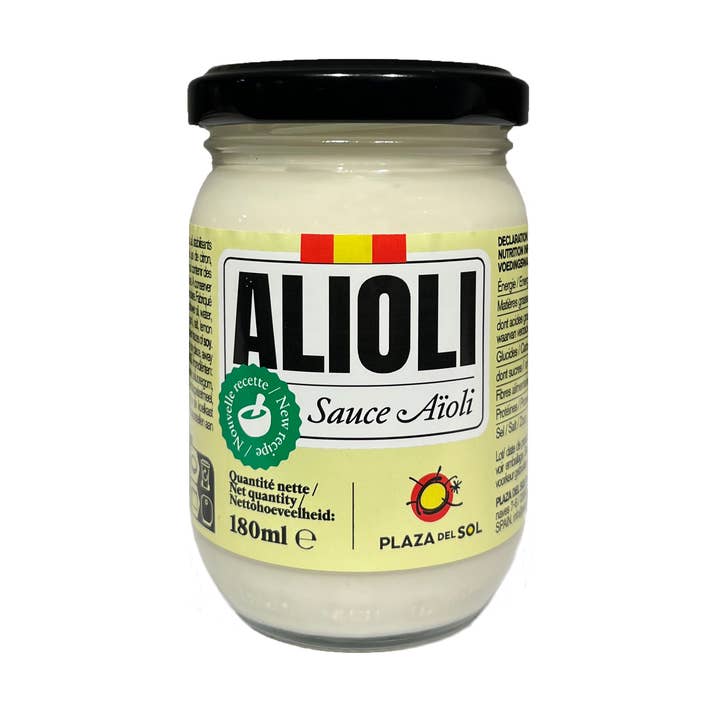 Knoblauchsauce (Alioli) 180 ml für den Großhandel von Plaza del sol