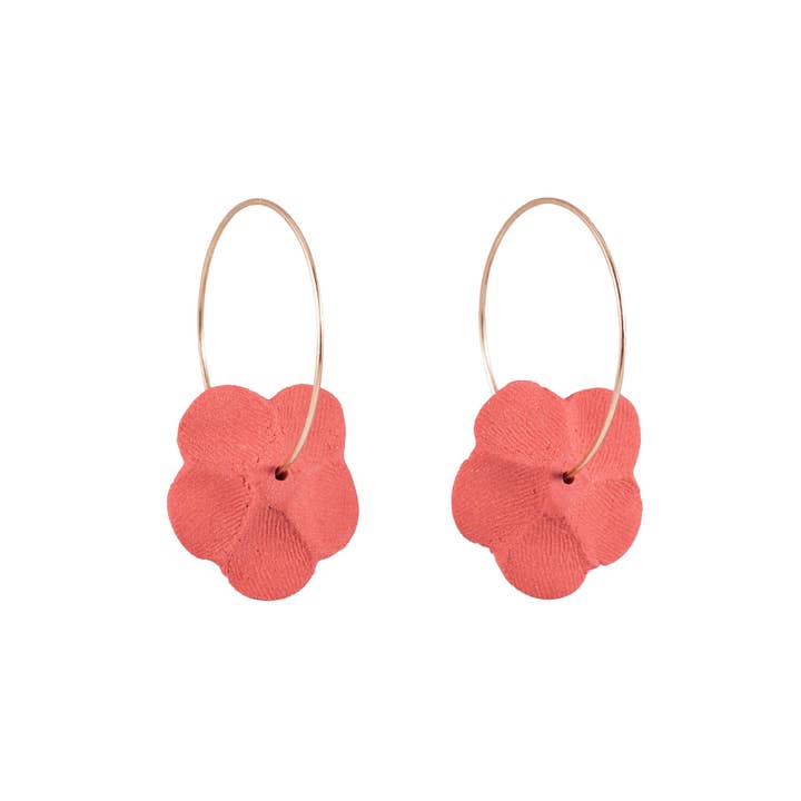 Jenna Vanden Brink Ceramics - Vendita all'ingrosso Orecchini a cerchio - Cerchi per fiori2