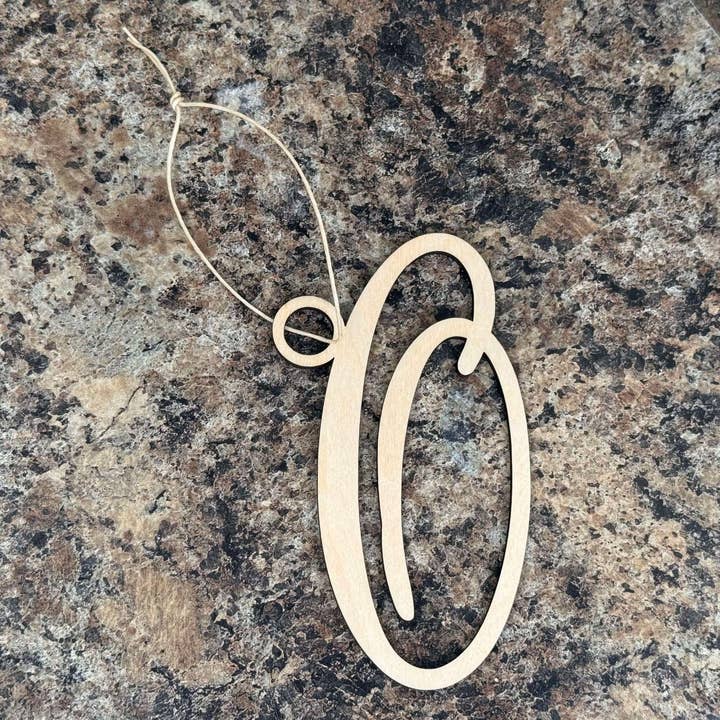 Letra «O» en escritura de tilo para venta al por mayor de Bumbletwist