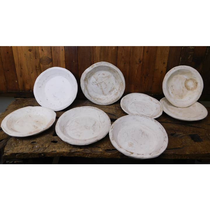 Cuenco Redondo NFC-ER-Med.-10-12 pulgadas-Lote #8-No Para Velas-$8 para venta al por mayor de My Amigos Imports