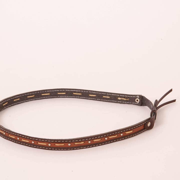 American Hat Makers - Wholesale Bandana - Unisex - Cowboy Hat Band - Style Dillon Brown