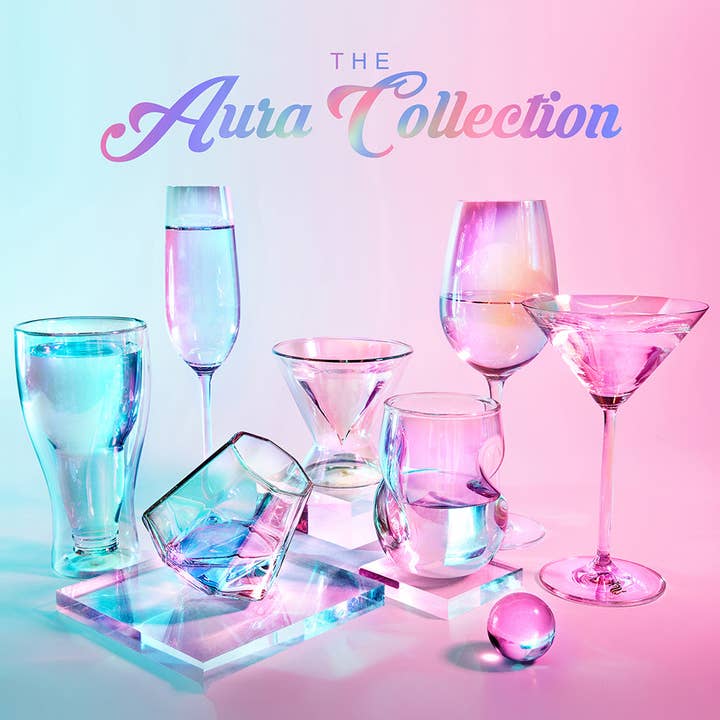 Dragon Glassware - Wholesale Cocktail/Liquor Glass - Diamond Whiskey Glasses - The Aura Collection6