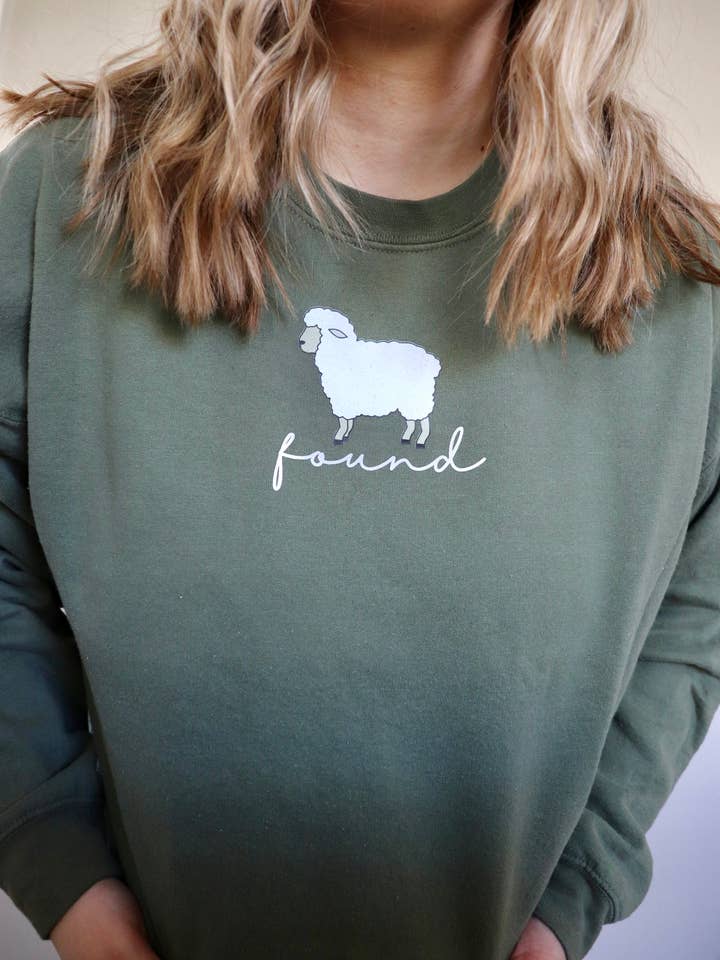 Found Sweatshirt for wholesale by Just Jesus Apparel