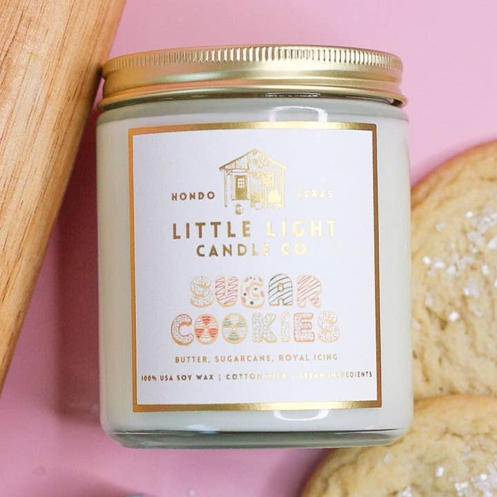 Little Light Candle Co. - Wholesale Pot/gevulde kaars - Pot met suikerkoekjes0