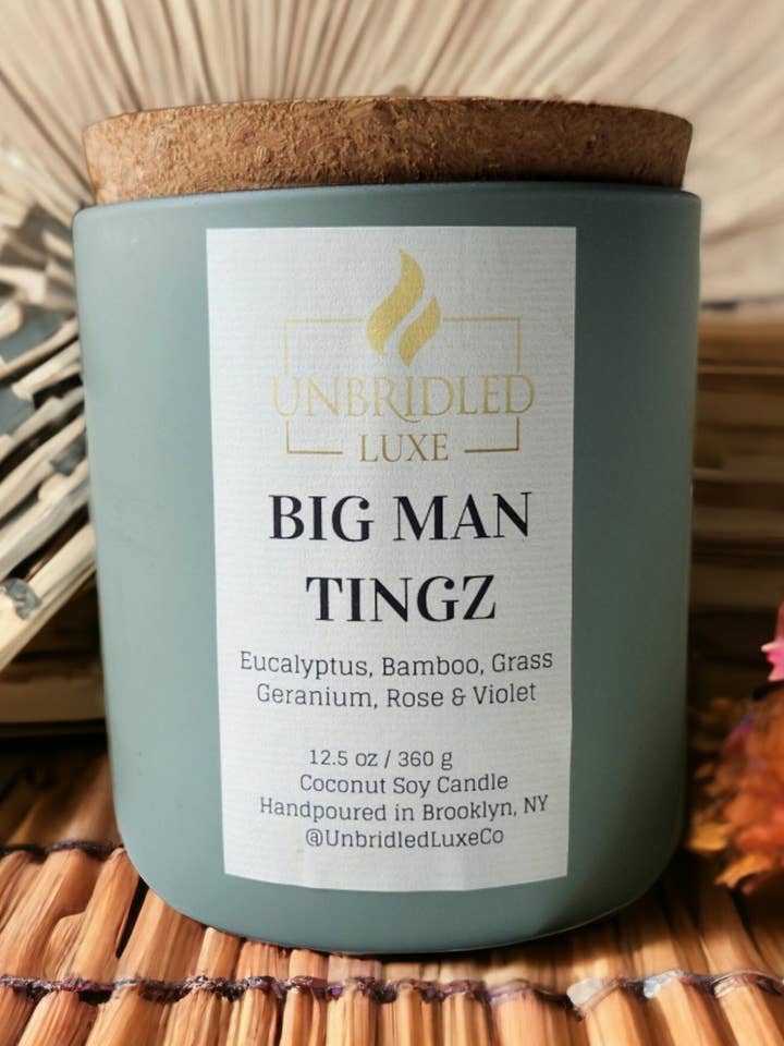 BIG MAN TINGZ ~ 12.5 oz | Skin-Safe Candle for wholesale by Unbridled Luxe