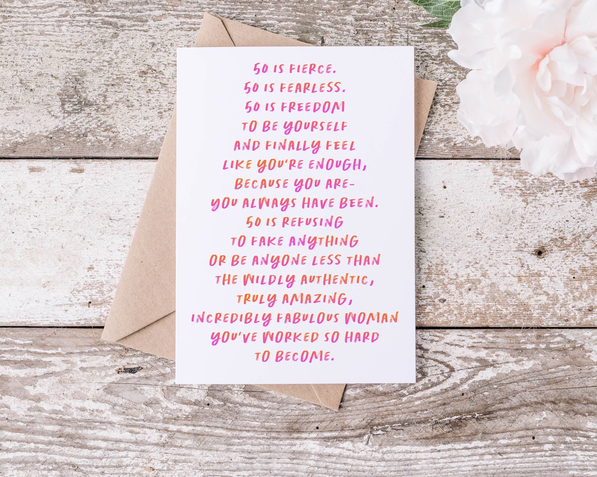 Card & Story – Großhandel Geburtstagskarten – Karte zum 50. Geburtstag0