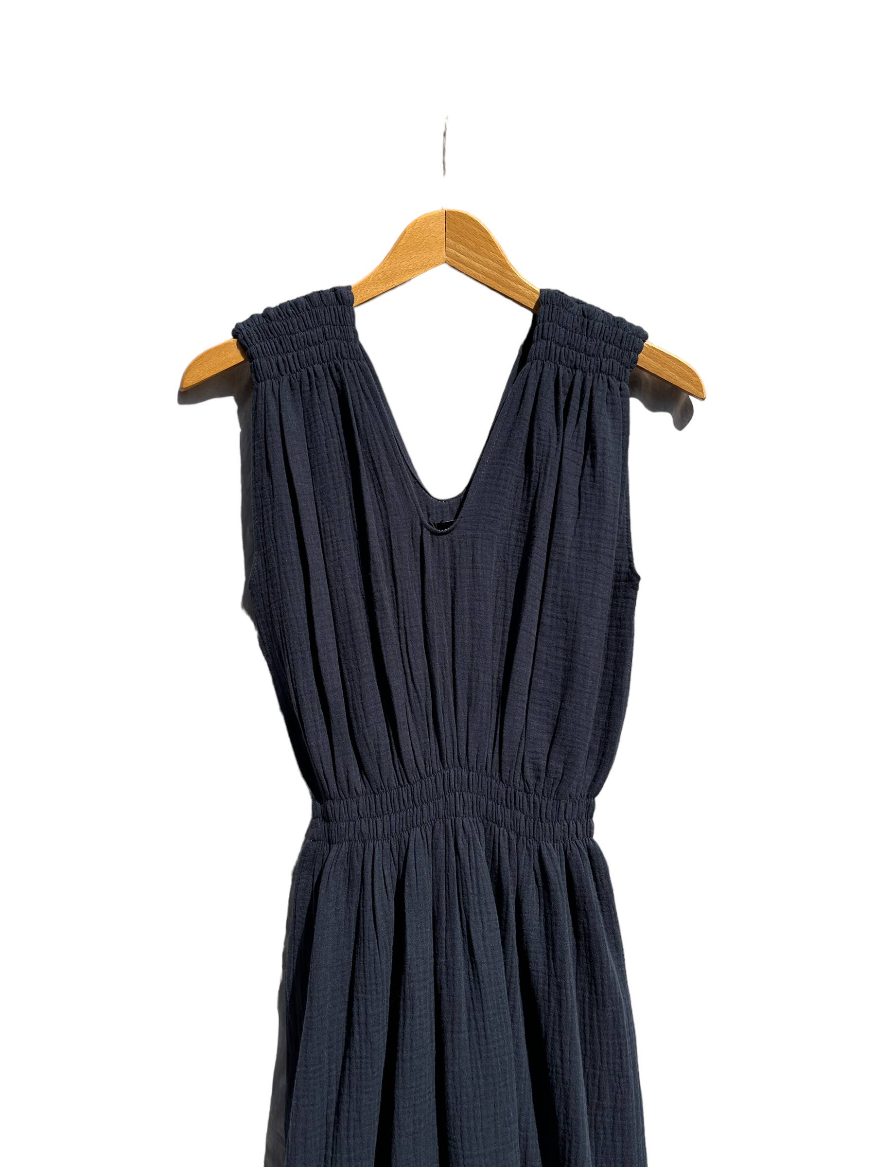 CECILIA SÖRENSEN - Wholesale Dress - Women's - 788 V Gathered greek dress in soft, organic, cotton9