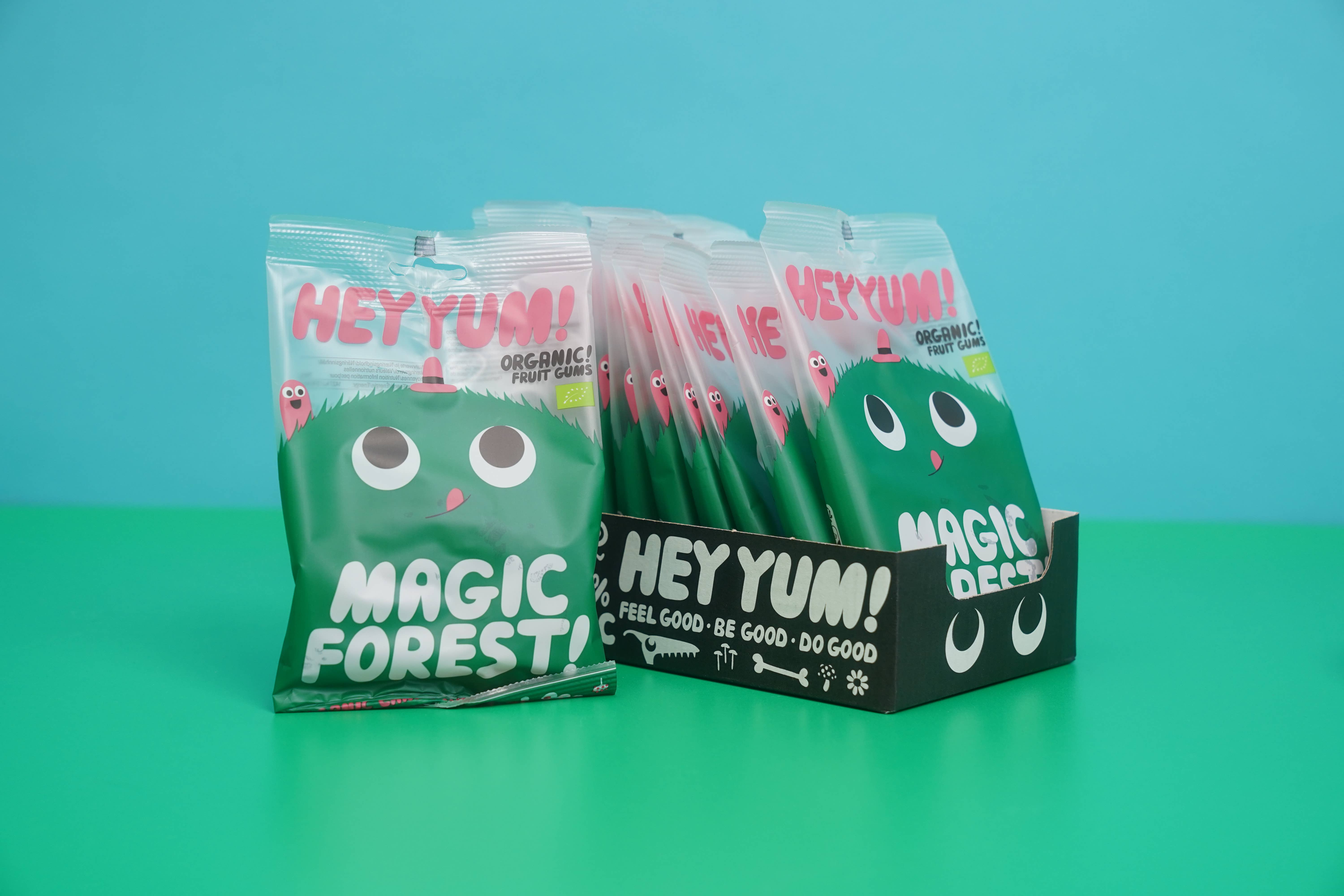 HEY YUM! - Wholesale Gummy - HEY YUM! Magic Forest - Organic Fruit Gums, 100 g3