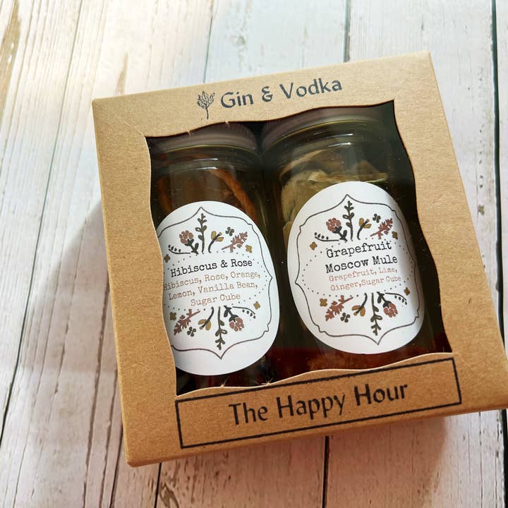 Hunt and Gather Dry Foods - Wholesale DIY Drink Kit - The Happy Hour Variety Box