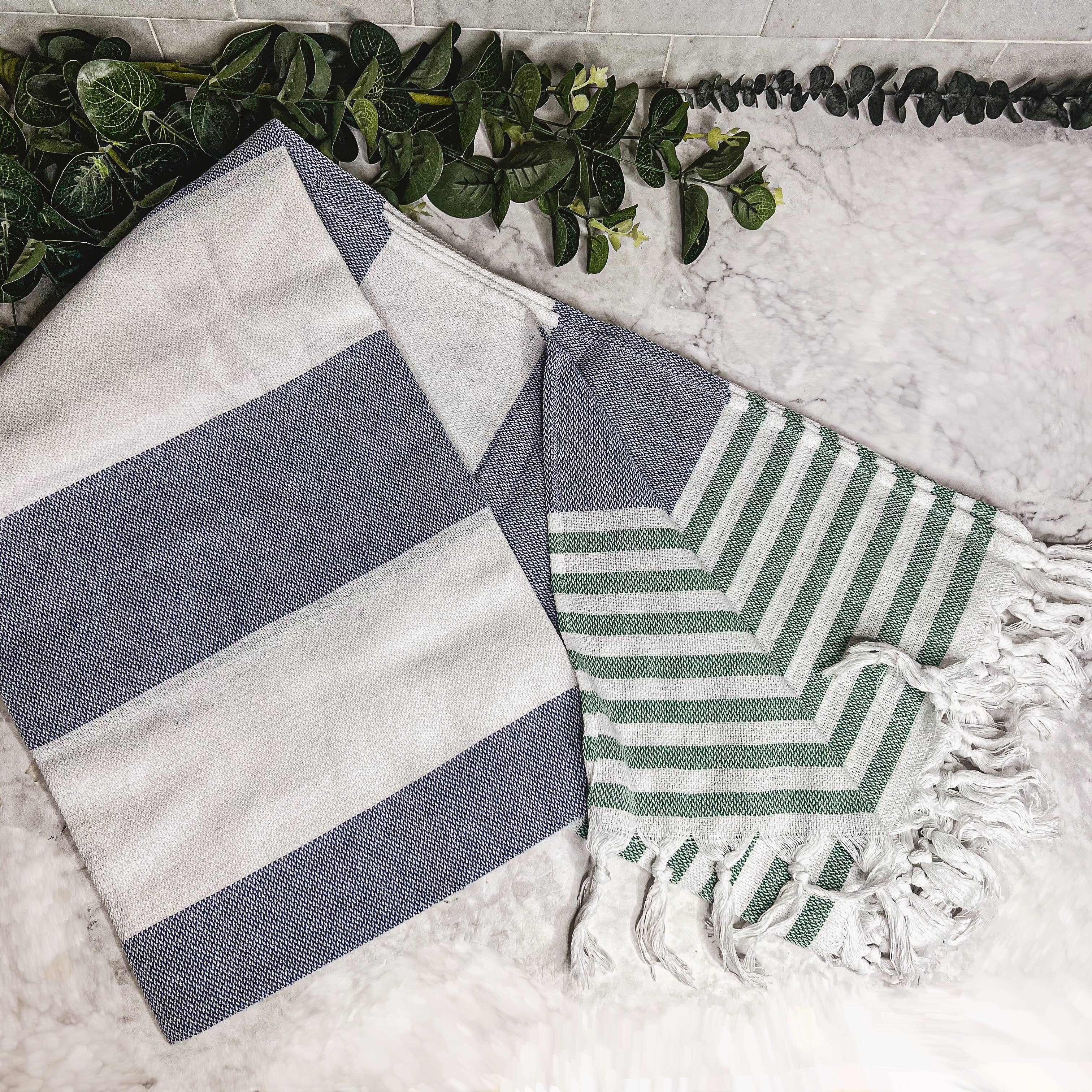 Gia Roma - Vente Serviettes de bain - Serviettes turques Grandes serviettes 100% coton | 40 x 70 « | 200 g/m²85