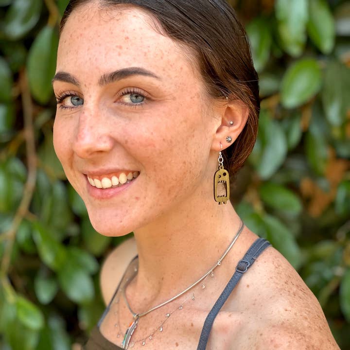 Green Tree Jewelry - Vendita all'ingrosso Orecchini pendenti - Orecchini Little Monster3