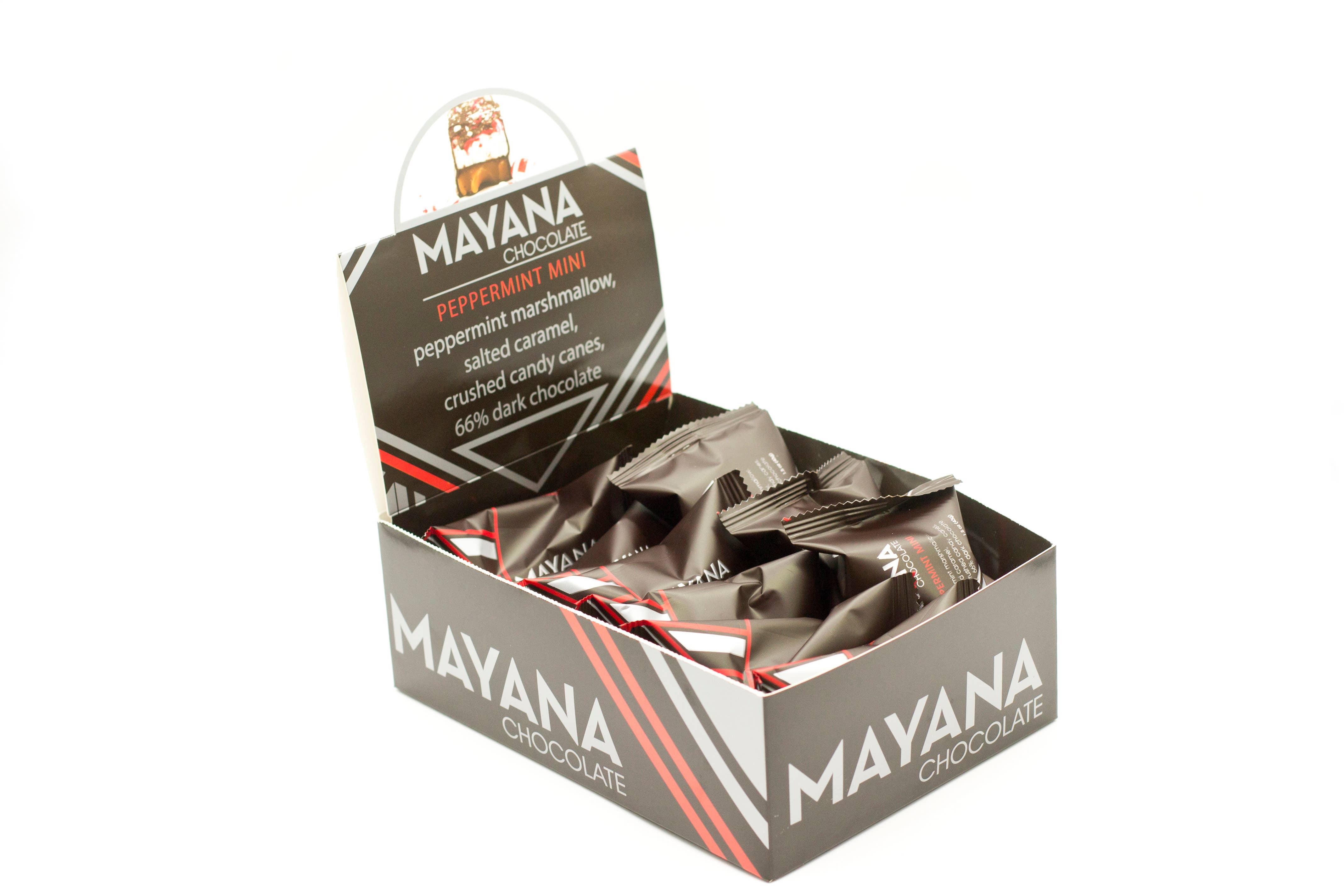 Mayana Chocolate - Wholesale Chocolate Bar - Peppermint Bar1