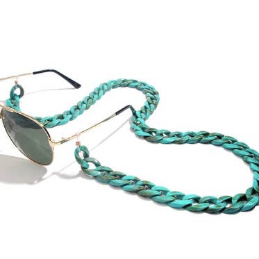 Reddish White Eyeglass Chain - Oversized for wholesale on Faire8