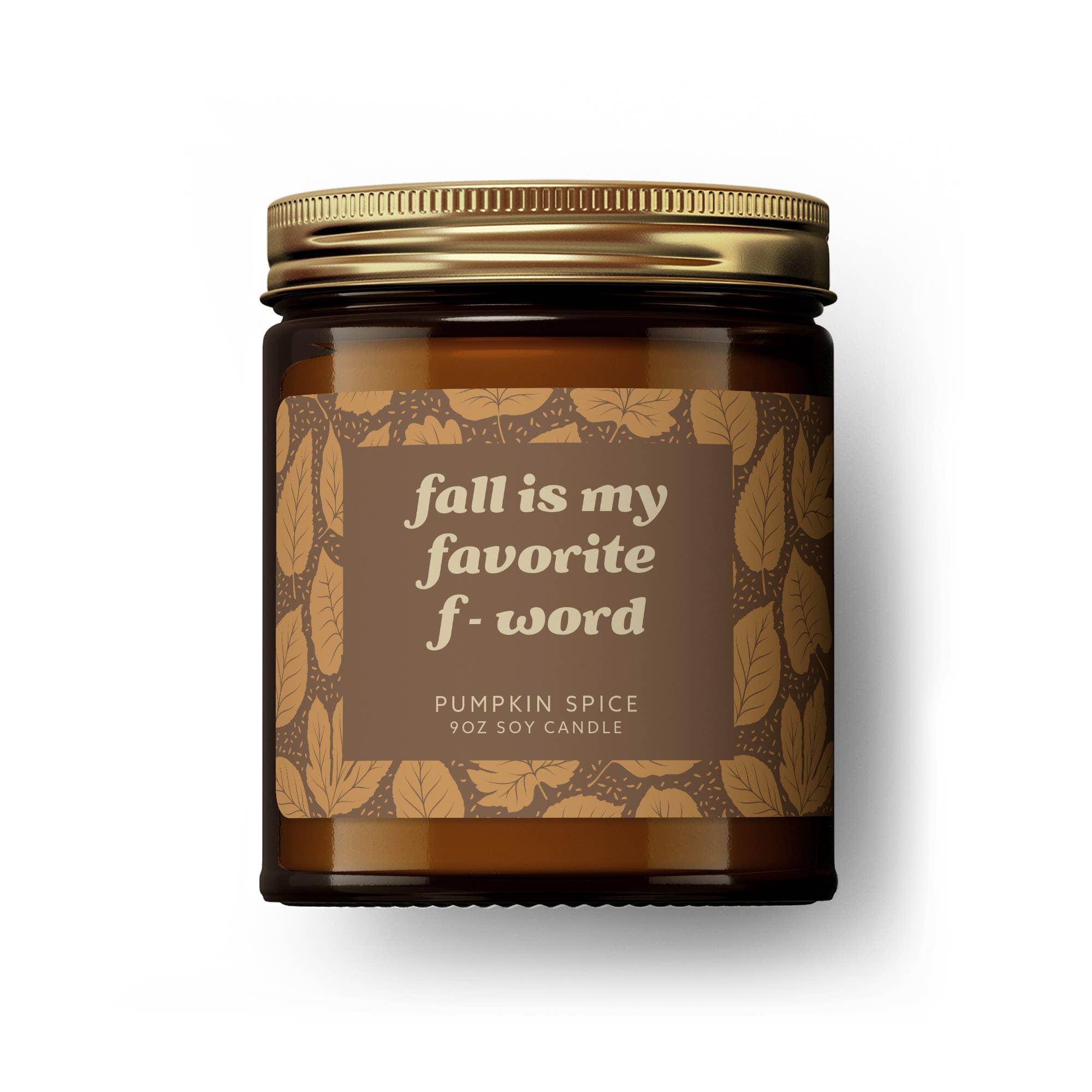 Austy Lou by Broken Top Brands - Wholesale Jar/Filled Candle - Fall Is My Favorite F-Word 9oz Soy Candle