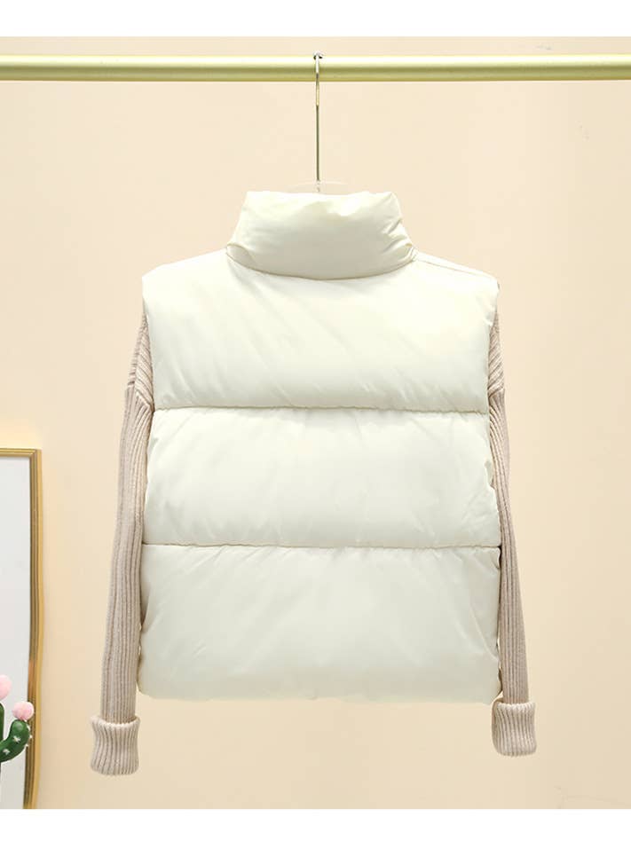 Hope & Sunshine - Wholesale Outerwear Vest - Women's - Sleeveless Drawstring Vest Jacket27