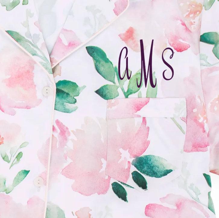 Weddingstar Inc. – Conjunto de pijama - Mulher por atacado – Conjunto Feminino de Pijama de Cetim com Estampa Floral10