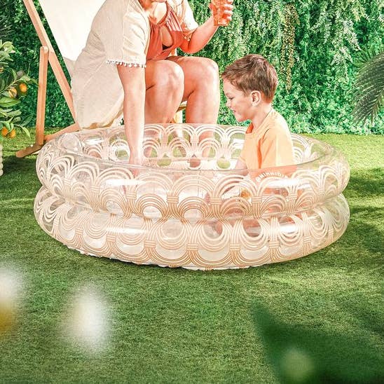 Minnidip Pool in Looped Rattan Minni-minni for wholesale by Minnidip by La Vaca