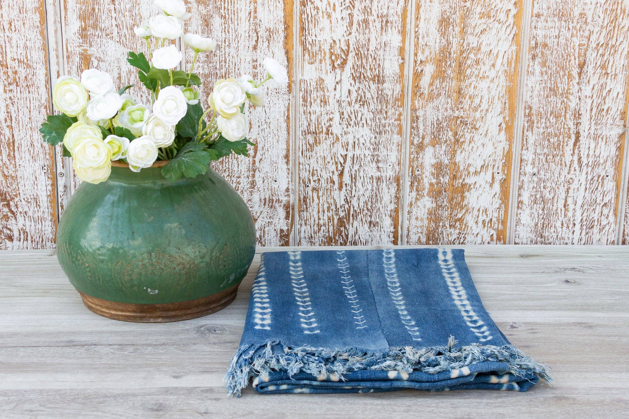 De-cor - Vendita all'ingrosso Arazzi/Tessuti d'arredo - Tessuto Aba Indigo in Mud Cloth Africano6