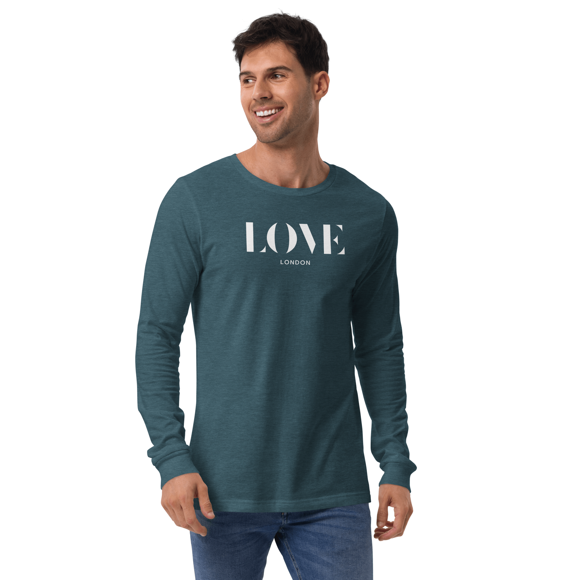 Jolly & Goode - Wholesale Screen Printed T-Shirt - Women's - Love London Long Sleeve Shirt12