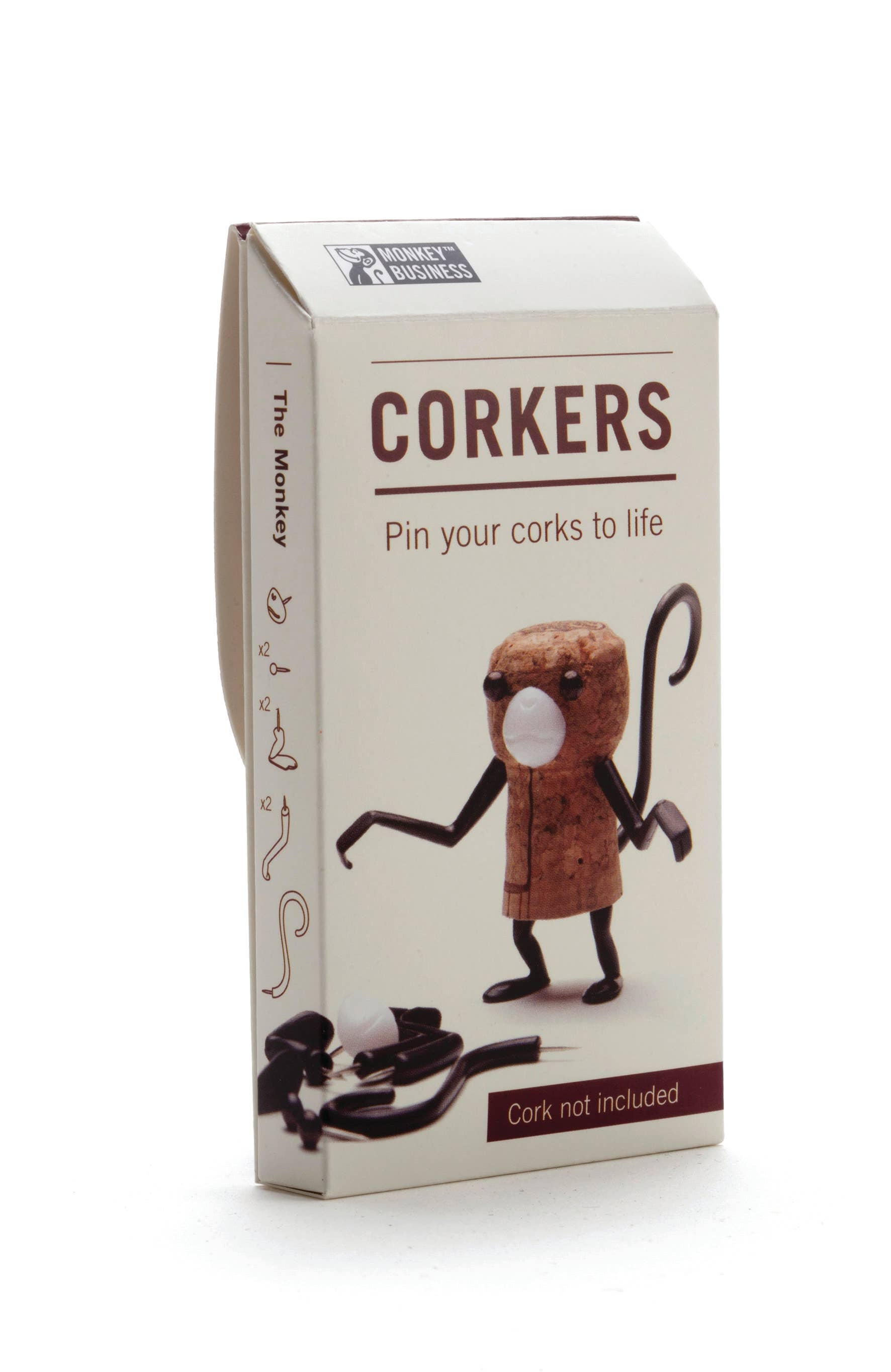 Monkey Business Design USA LLC - Wholesale Wine Stopper - Figurines for wine lovers | Corkers Animals10