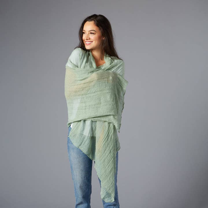 Hadley Wren - Wholesale Scarf - Women's - Insect Shield Scarf - Sage