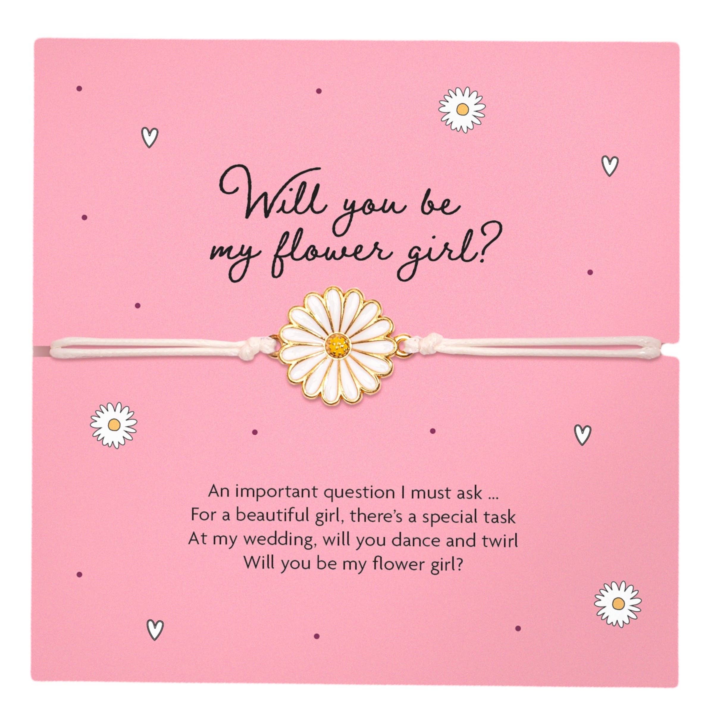 Letterbox Love Bracelets - Wholesale Charm/Dangle Bracelet - Flower Girl Proposal Wish Bracelet2