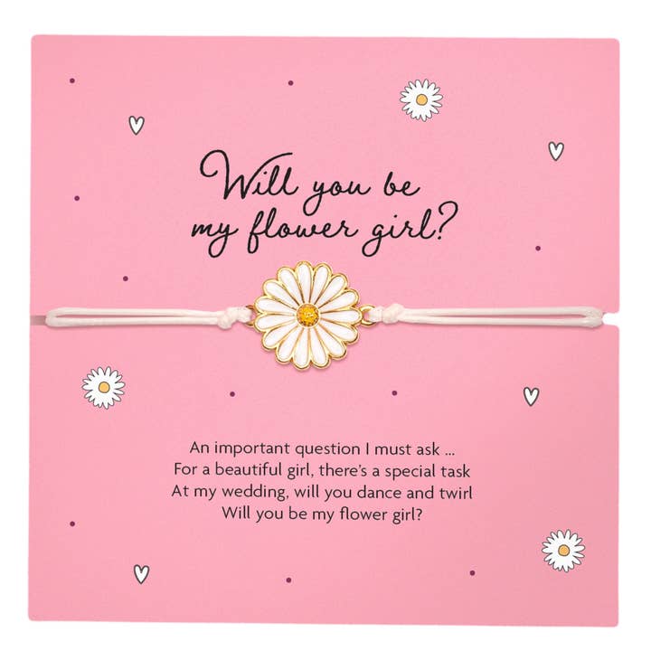 Letterbox Love Bracelets - Wholesale Charm/Dangle Bracelet - Flower Girl Proposal Wish Bracelet2