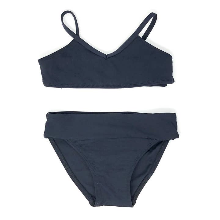 Bikini Presley pour filles en noir pour la vente par Saint Maddox