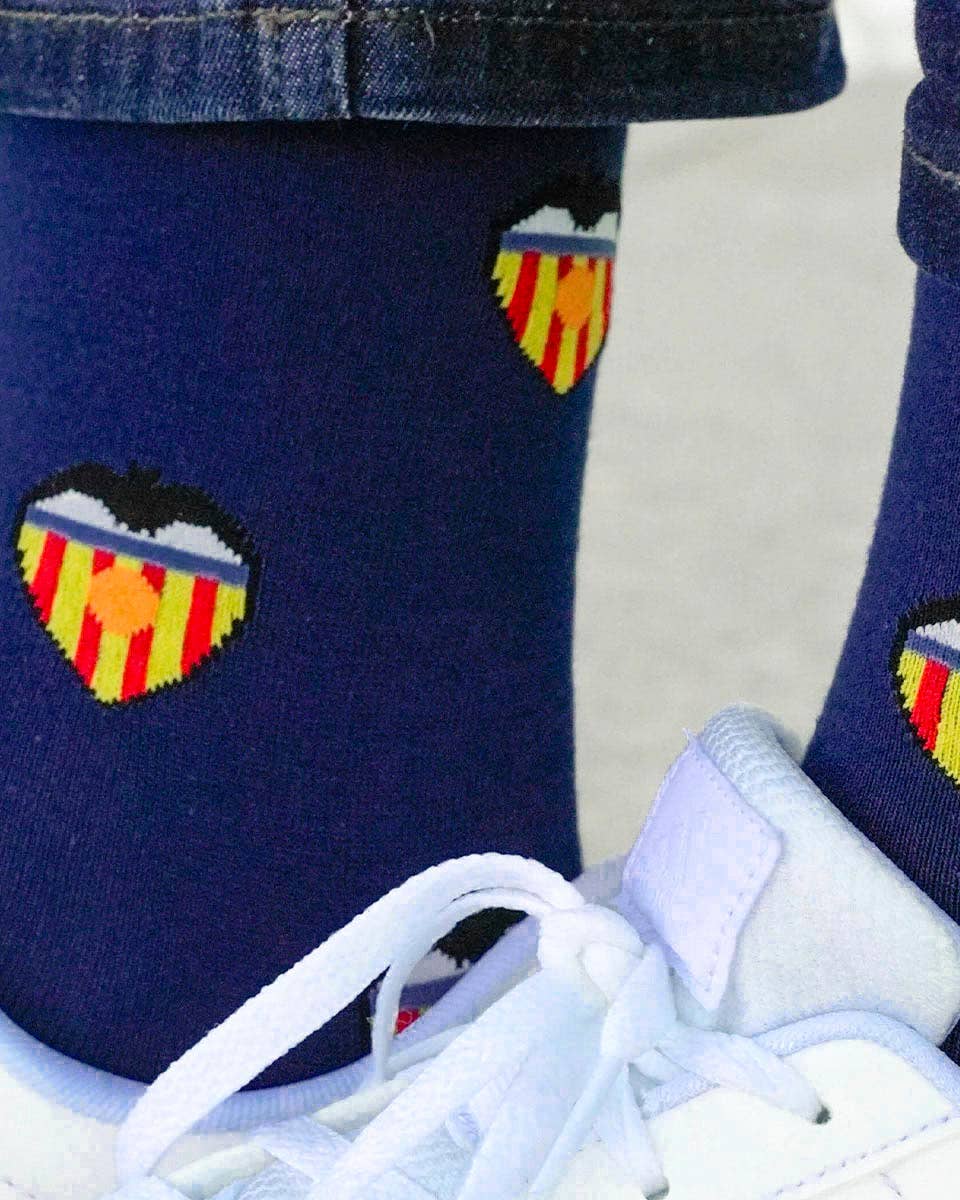 GAMBEA - Wholesale Socks - Unisex - Valencia CF Shield Socks1