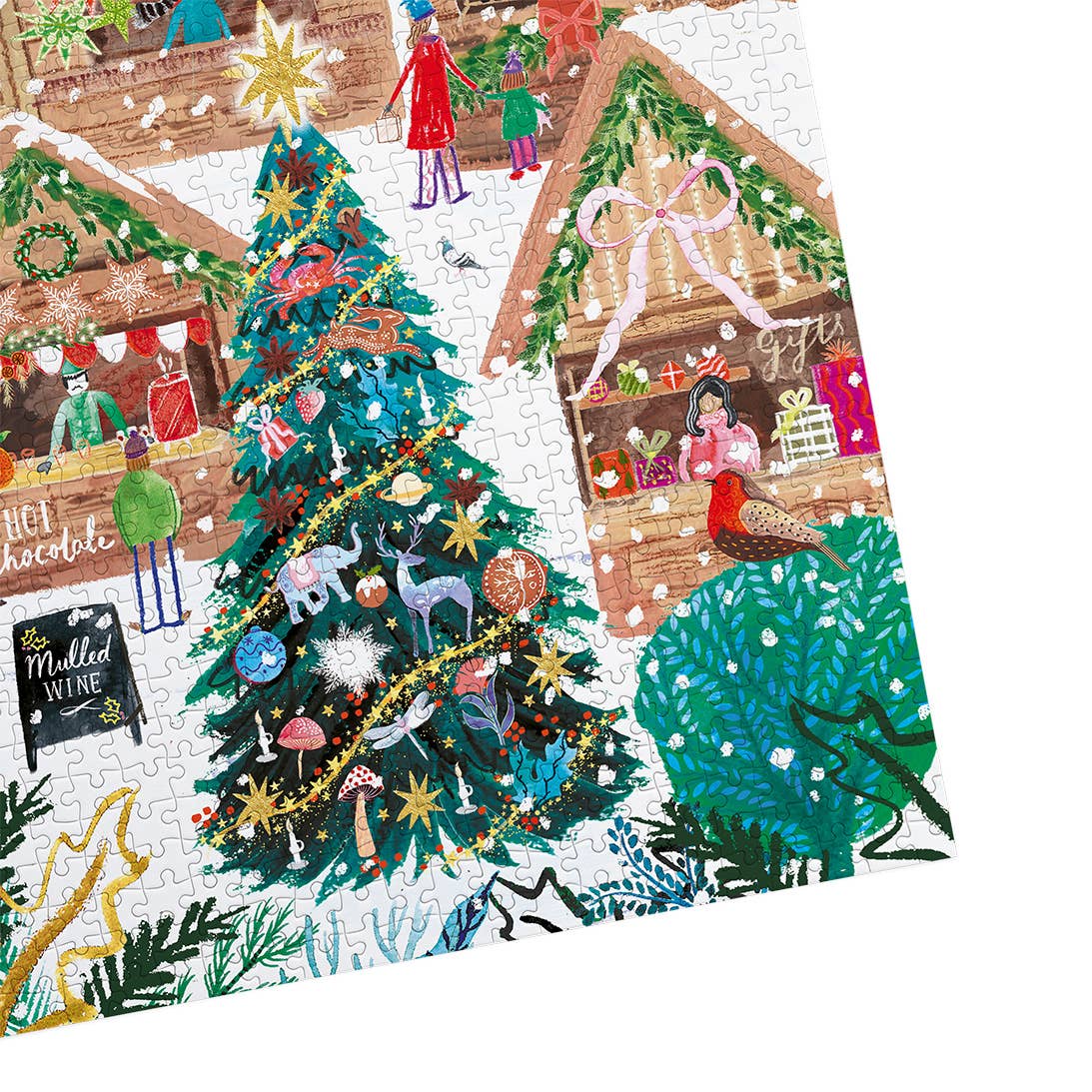 Gibsons Games Ltd – wholesale Puzzle – Adult – Christmas in London 3 x 500 Piece Jigsaw Puzzles4