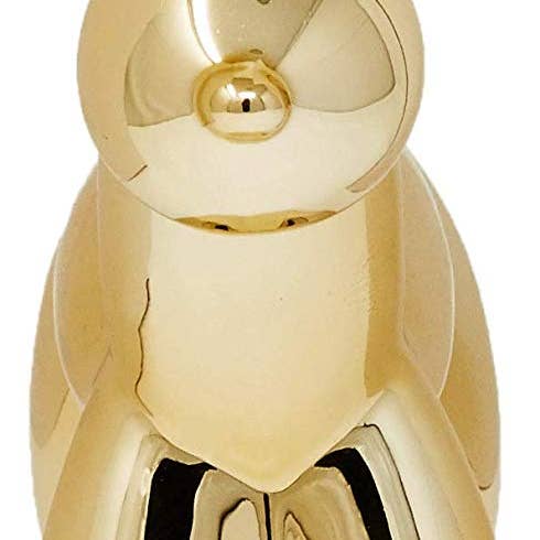 Interior Illusions Plus - Wholesale Money/Piggy Bank - Gold Mini Ceramic Dog Piggy Bank - 7.5" tall2