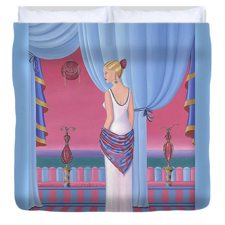 Parfum - Housse de couette pour la vente par Sharon Tatem Fashion LLC