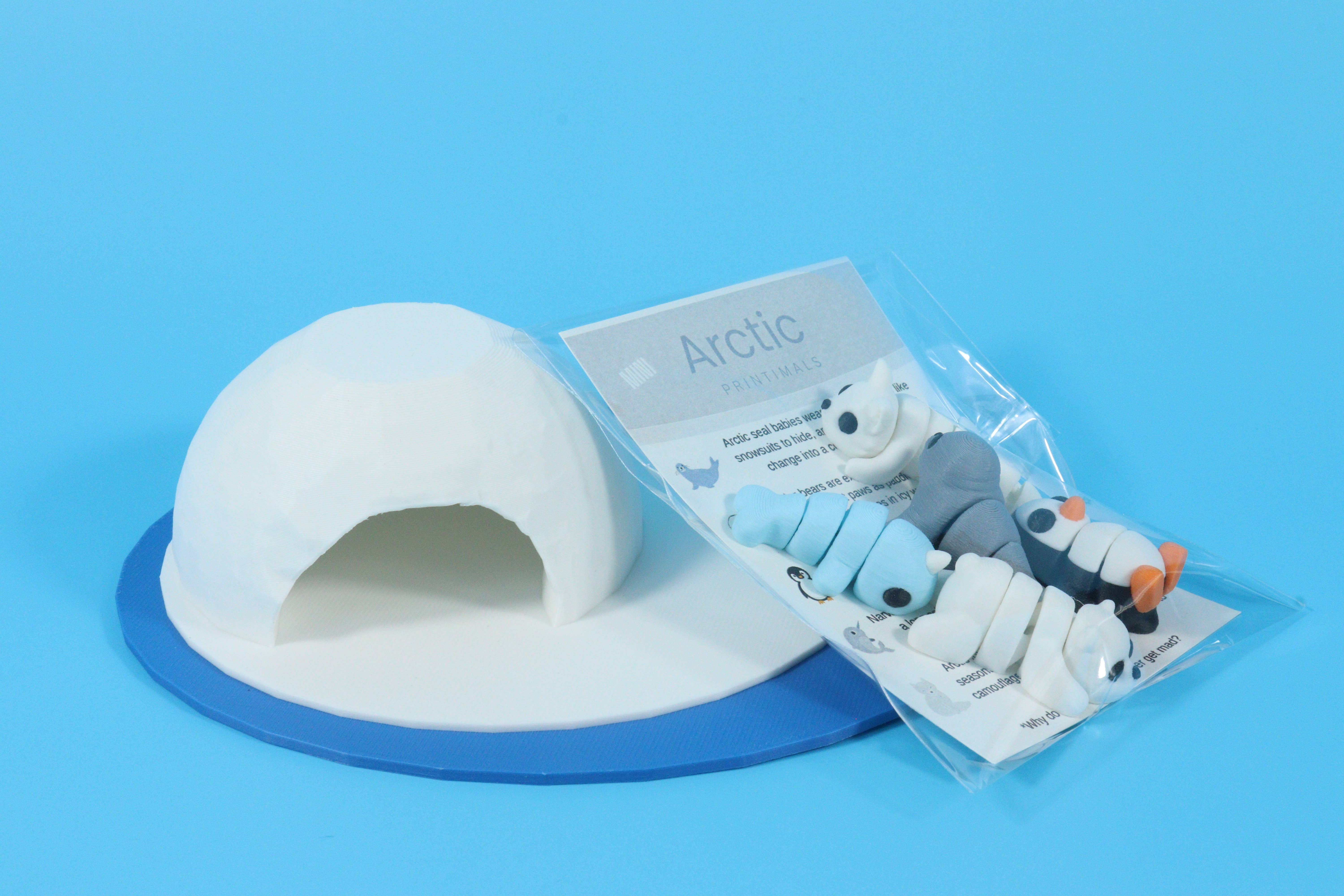 MrSpinner - Wholesale Fidget Toy - Kids - 3D Printed Animals – Adventure Minis Arctic Bundle1