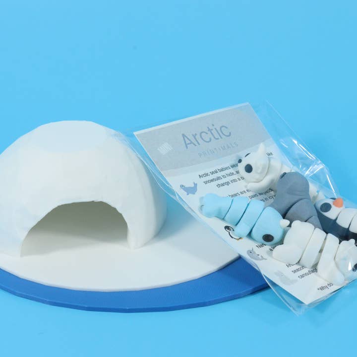 MrSpinner - Wholesale Fidget Toy - Kids - 3D Printed Animals – Adventure Minis Arctic Bundle1