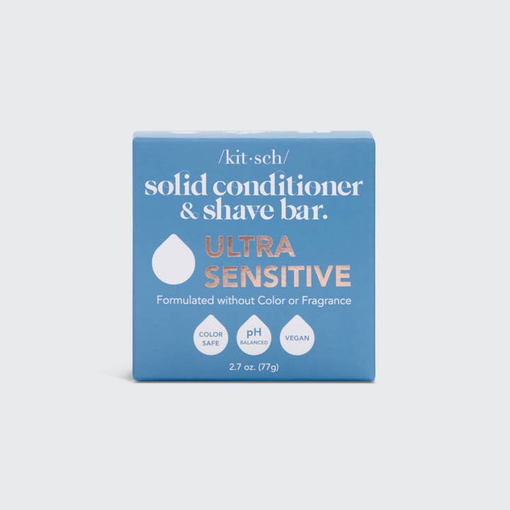 KITSCH - Wholesale Shampoo Puck/Solid Shampoo - Ultra Sensitive Conditioner & Shave Bar Fragrance-Free