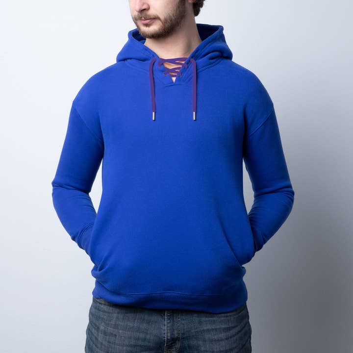 Infinite Sourcing & Trading LLC. - Wholesale Hoodie - Men's - Blank hoodie heavy blend w/Colored drawstring-Build hoodie103