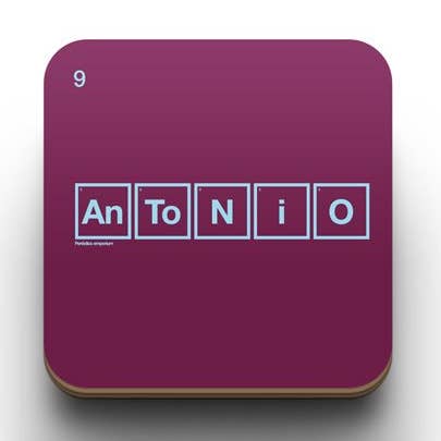 Antonio West Ham United Football Coasters for wholesale by Periodico Emporium