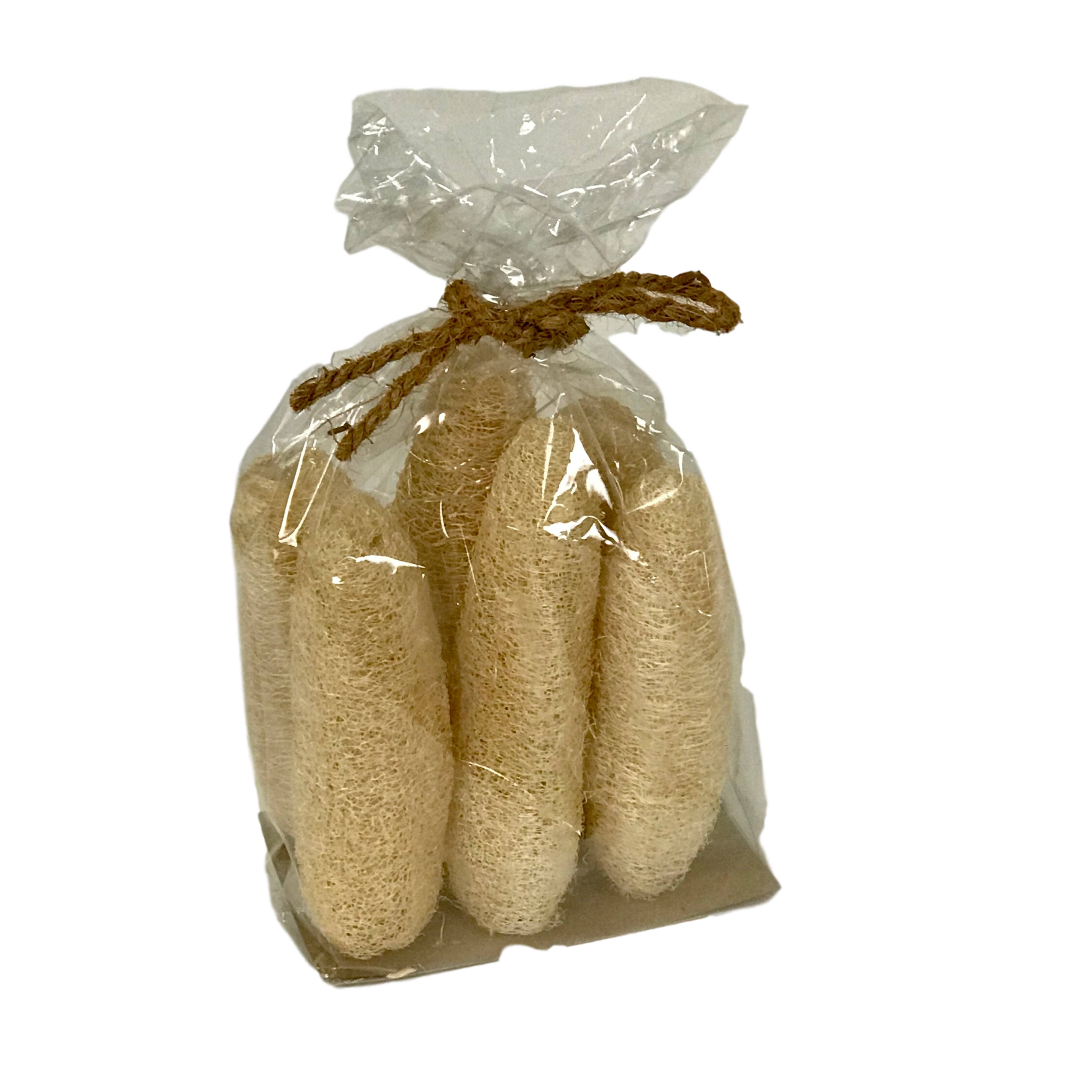 Wilco Home - Vente Décoration de Noël - 6 Luffa Semi Blanchie1