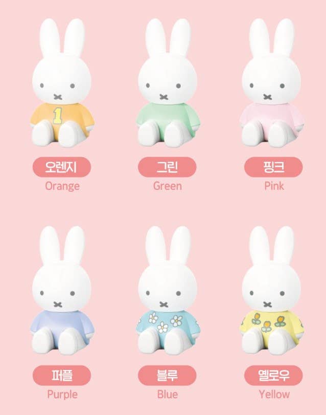 K-Wonderland – Estatueta decorativa por atacado – Suporte e Decoração de Telefone Miffy Figura em Caixa Surpresa10