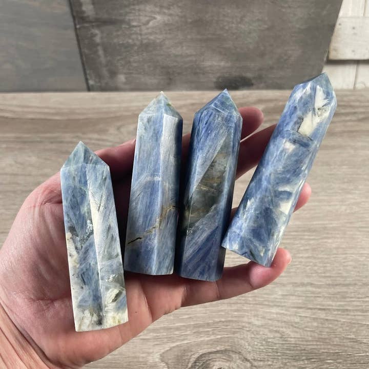 Keystone Crystals - Wholesale Spiritual Stone/Crystal - Gemstone Obelisks – 4 to 5 oz Bulk Crystal Towers for Retail9