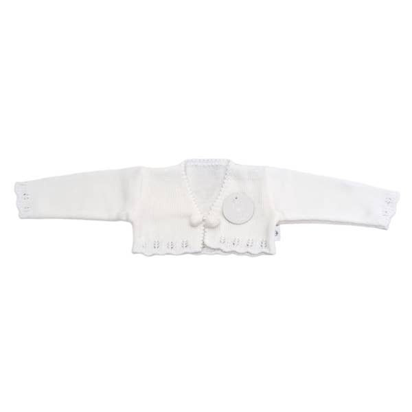 Cotton Socks - Wholesale Cardigan - Baby - BOLERO WITH POM POM12