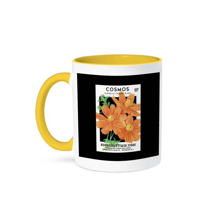 3dRose - Wholesale Coffee mug - 3dRose, Cosmos Klondyke Orange Flare Roudabush Seed Store, Mug