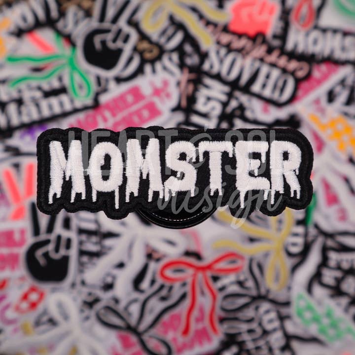 MOMSTER-Patch für den Großhandel von Heart & Sol Design
