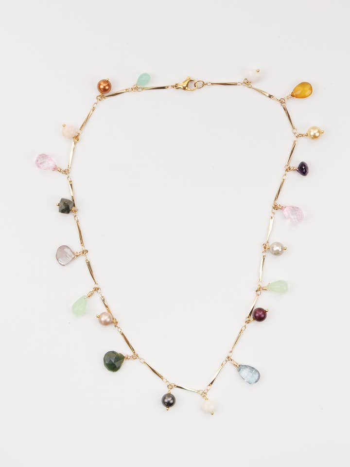 Cores Vivas Necklace for wholesale by Monsieur Pamplemousse