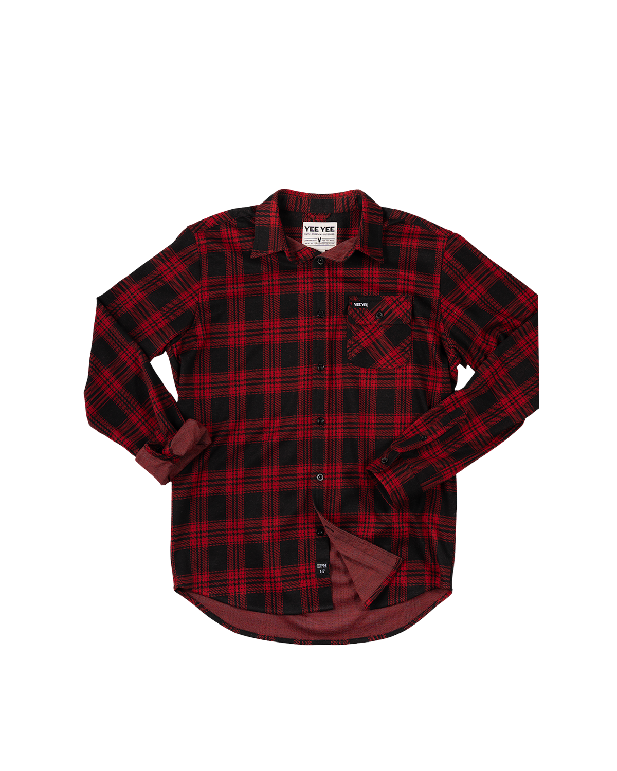 Yee Yee - Wholesale Button Down Shirt - Men's - Stretch Flannel7