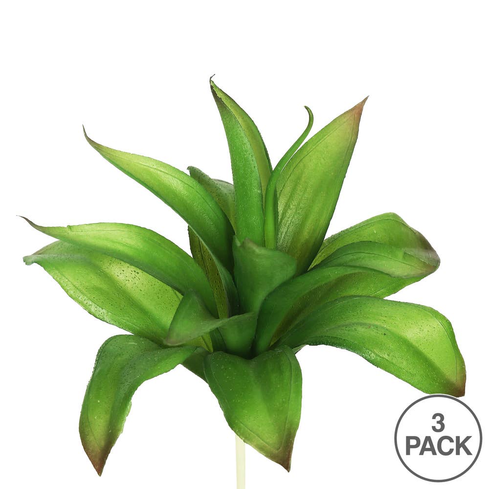 Vert Lot de 3 tiges d'agave artificielles vertes Vickerman de 8 po en vente sur Faire2