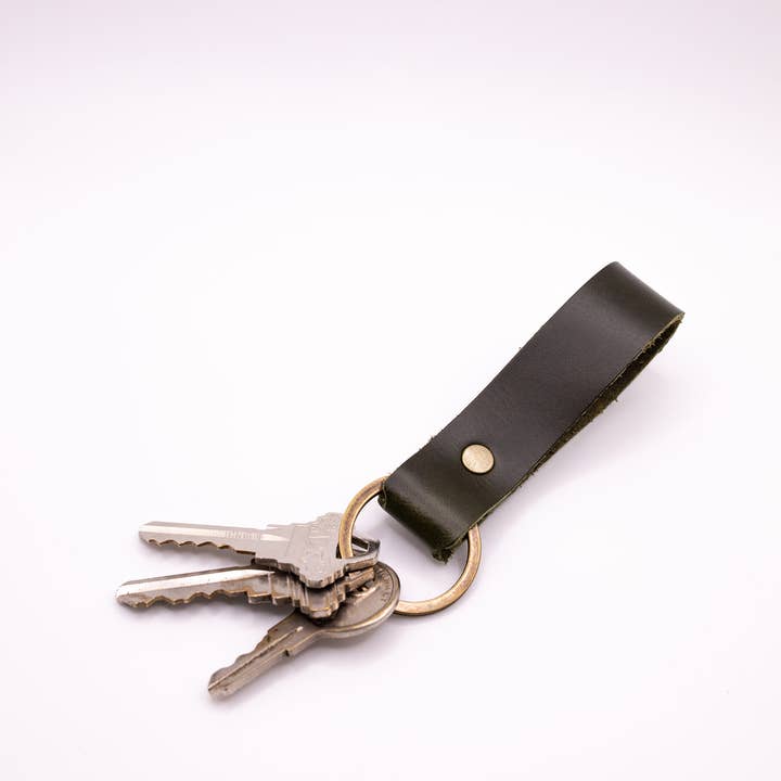 Lindy Leather - Wholesale Keychain - Unisex - Leather Key Ring - Keychain