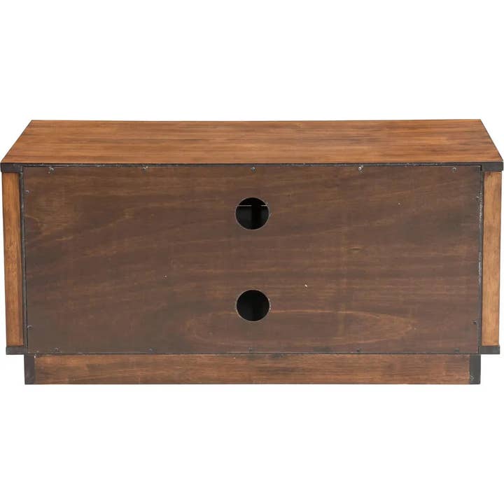 LOOMLAN - Wholesale Console Table - Linea Narrow Entertainment Stand Walnut
